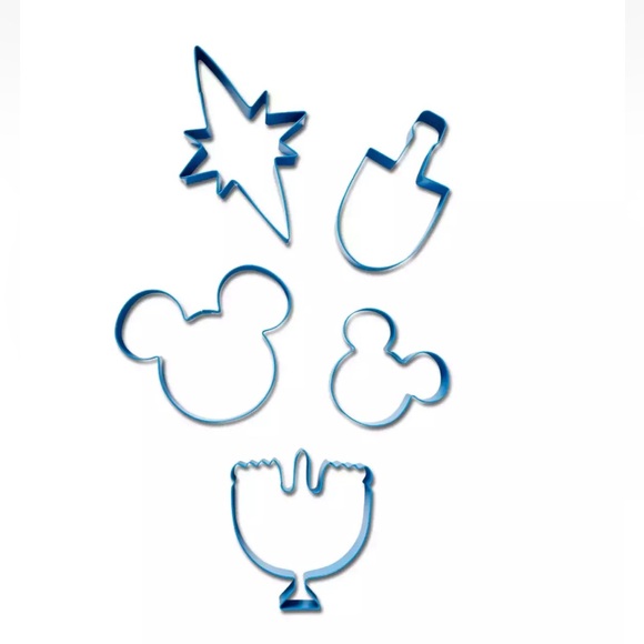 Disney Hanukkah Cookie Cutter Set of 5 - Picture 2 of 3